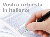 Vostra richiesta per ricambio in italiano